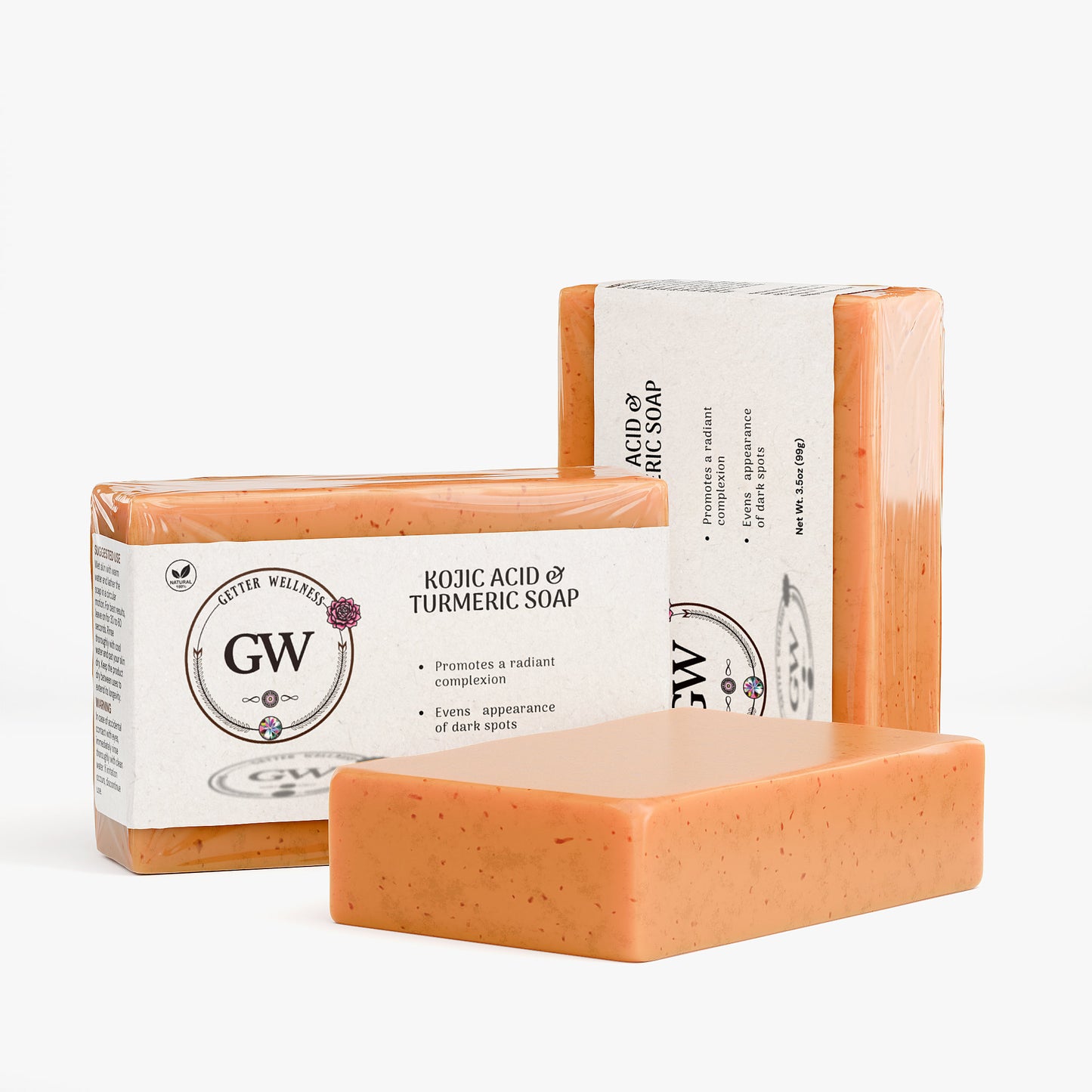 Kojic Acid & Turmeric Soap