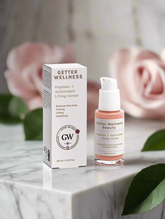Suero lifting antioxidante con péptidos